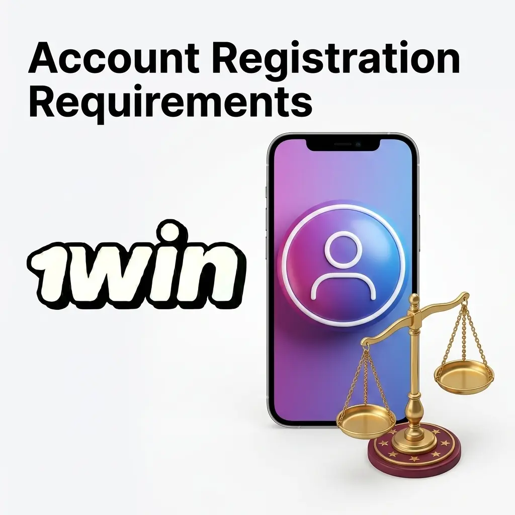 1win account registration requirements including age limit, personal details, and terms for Philippine users