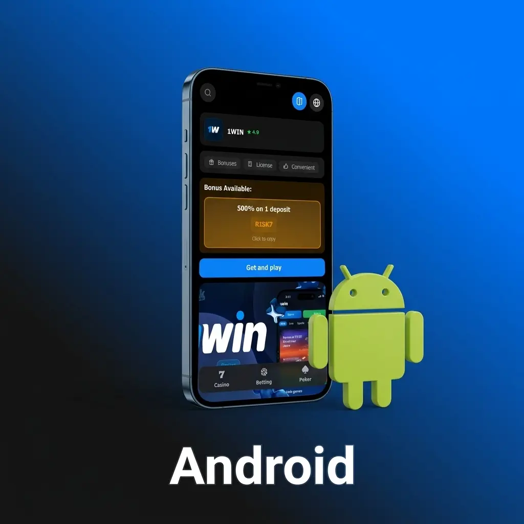 1win Android app APK download and installation steps for devices running Android 5.0 or higher