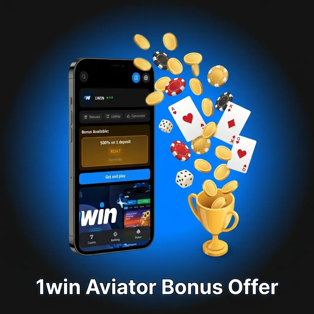 1win Aviator welcome bonus offering +500% up to 50,000 PHP across first 4 deposits for new players
