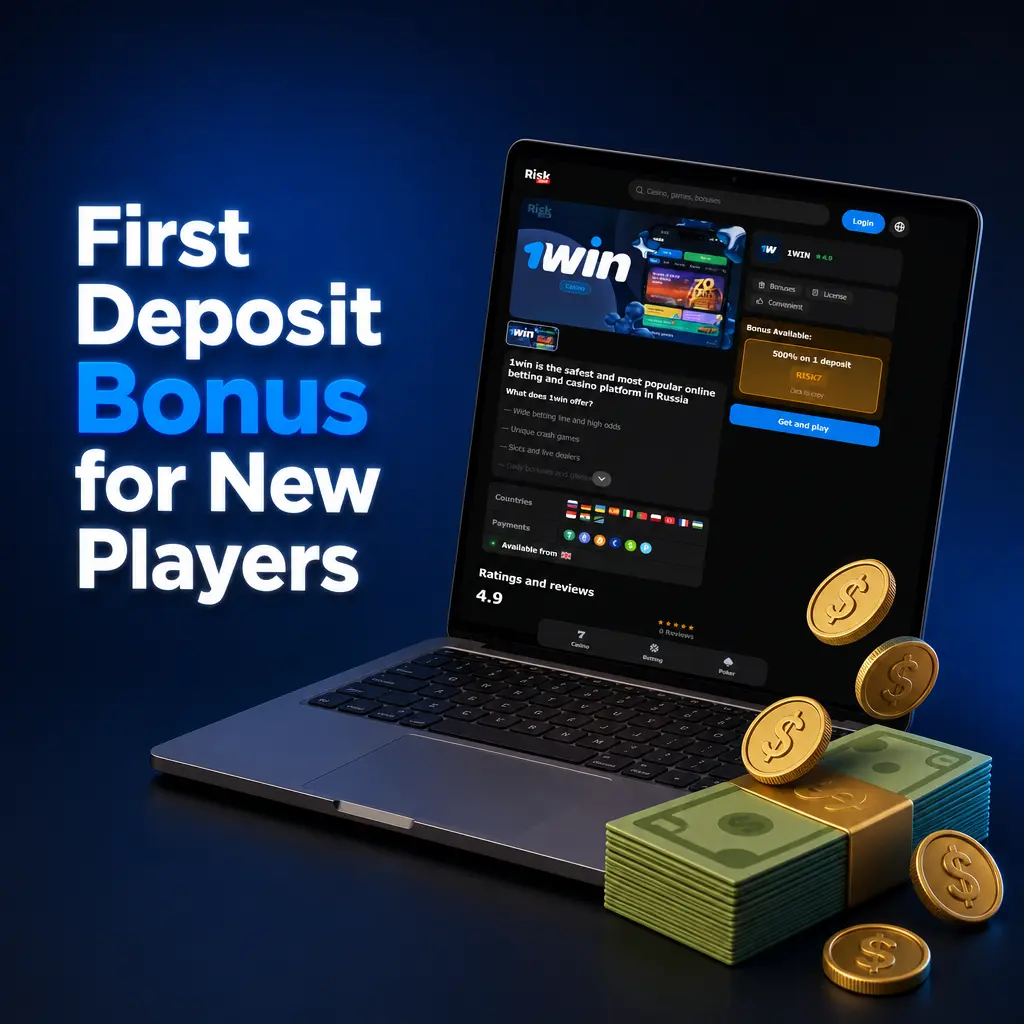1win First Deposit Bonus for new players in the Philippines offering +500% up to 50,000 PHP across 4 deposits