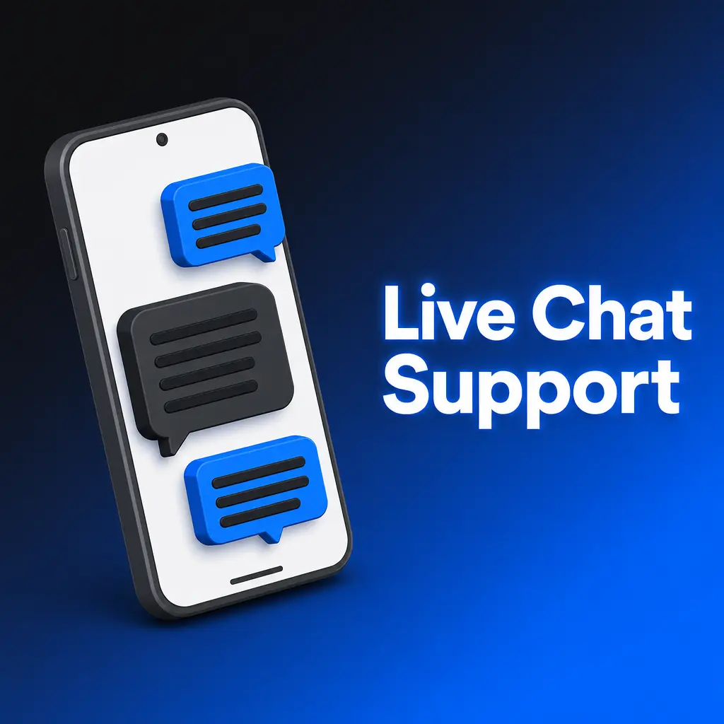 1win live chat support icon on website available 24/7 in Filipino and English with under 2-minute response time