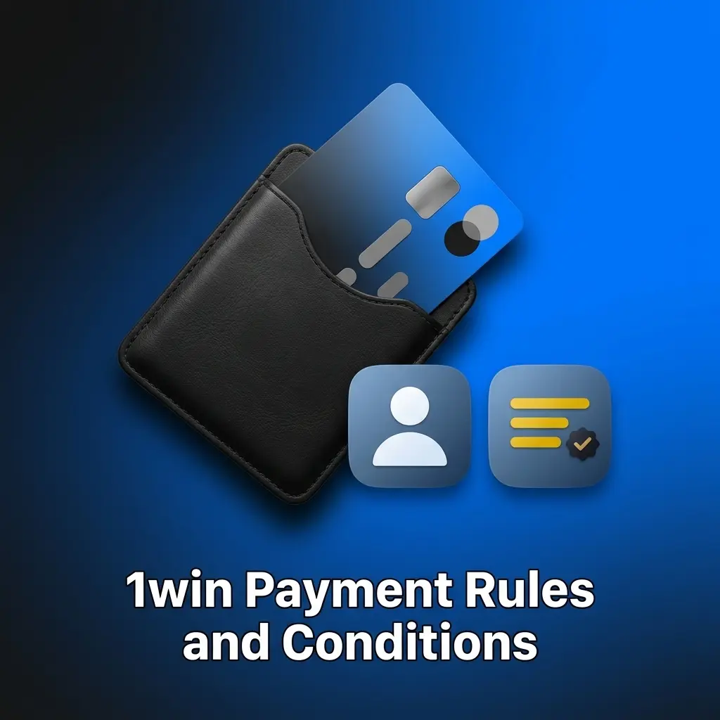 1win payment rules covering verification, withdrawal conditions, transaction limits, and processing times for deposits and withdrawals