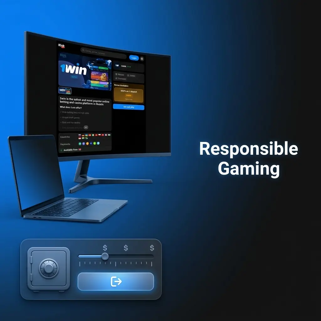 1win responsible gaming tools including deposit limits, cooling-off periods, and account suspension for safe and controlled gambling