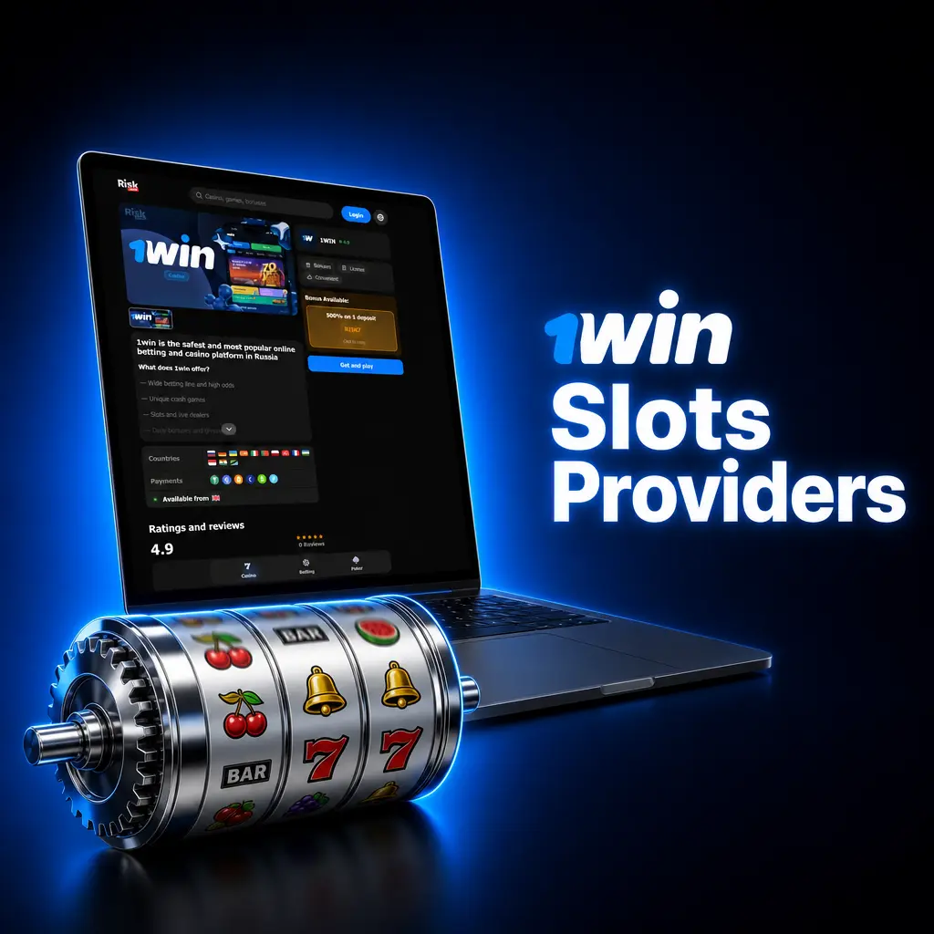 1win slots lobby featuring top providers like Pragmatic Play, NetEnt, Microgaming, and more with 100+ licensed studios