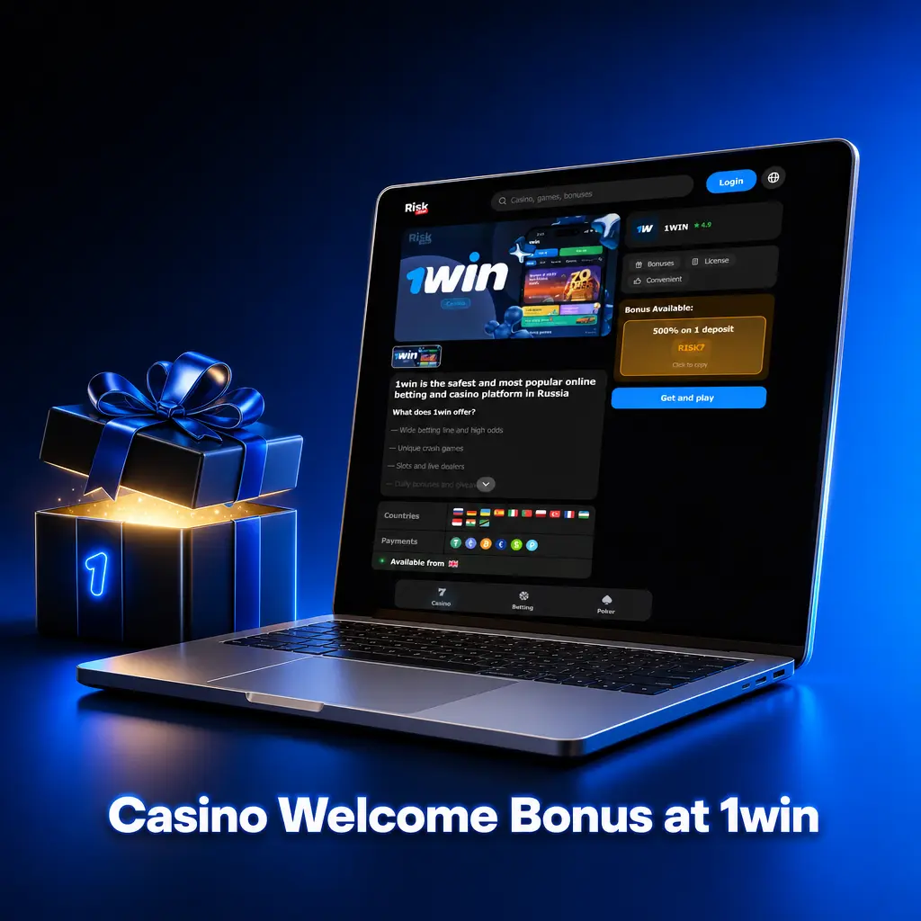 1win Casino welcome bonus offer of +500% across first 4 deposits up to 50,000 PHP for Philippine players