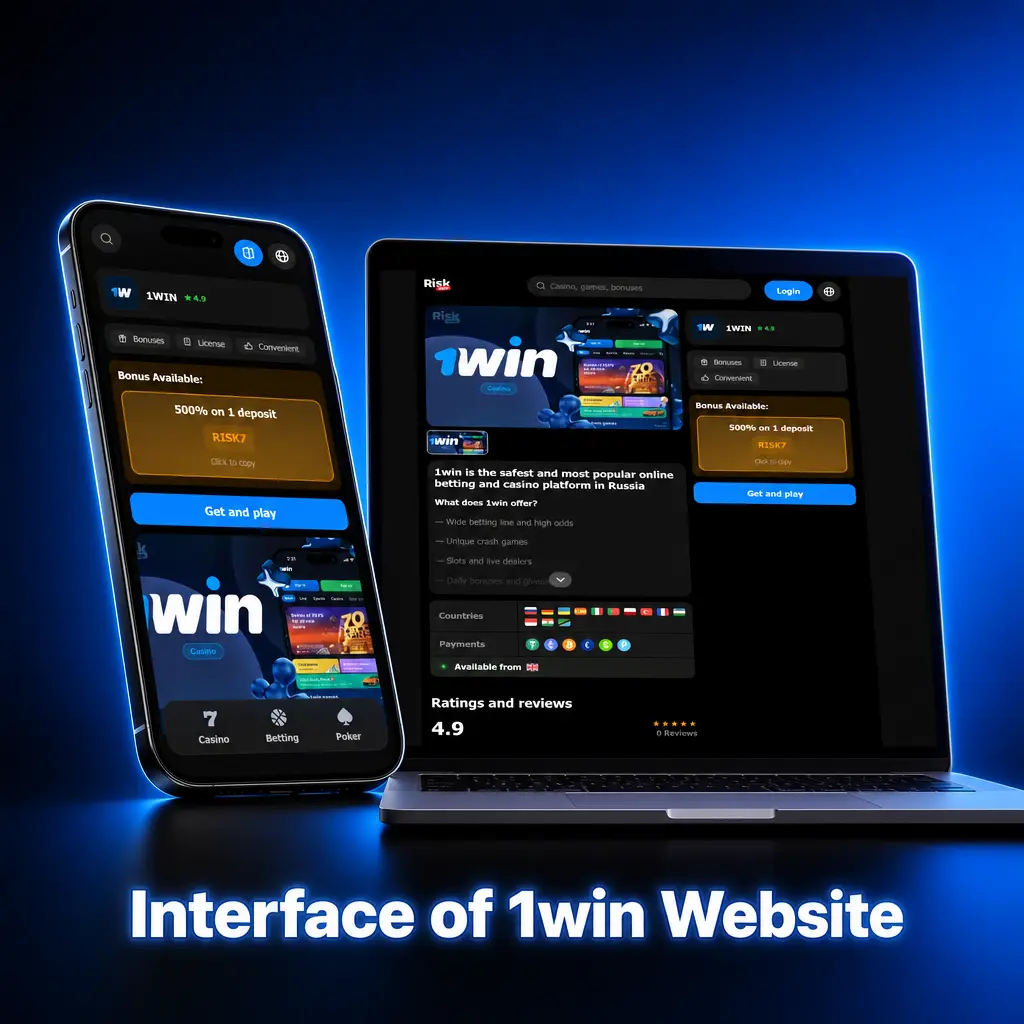 1win website interface showing top navigation bar with Sports, Casino, Live Betting, and Promotions menu options