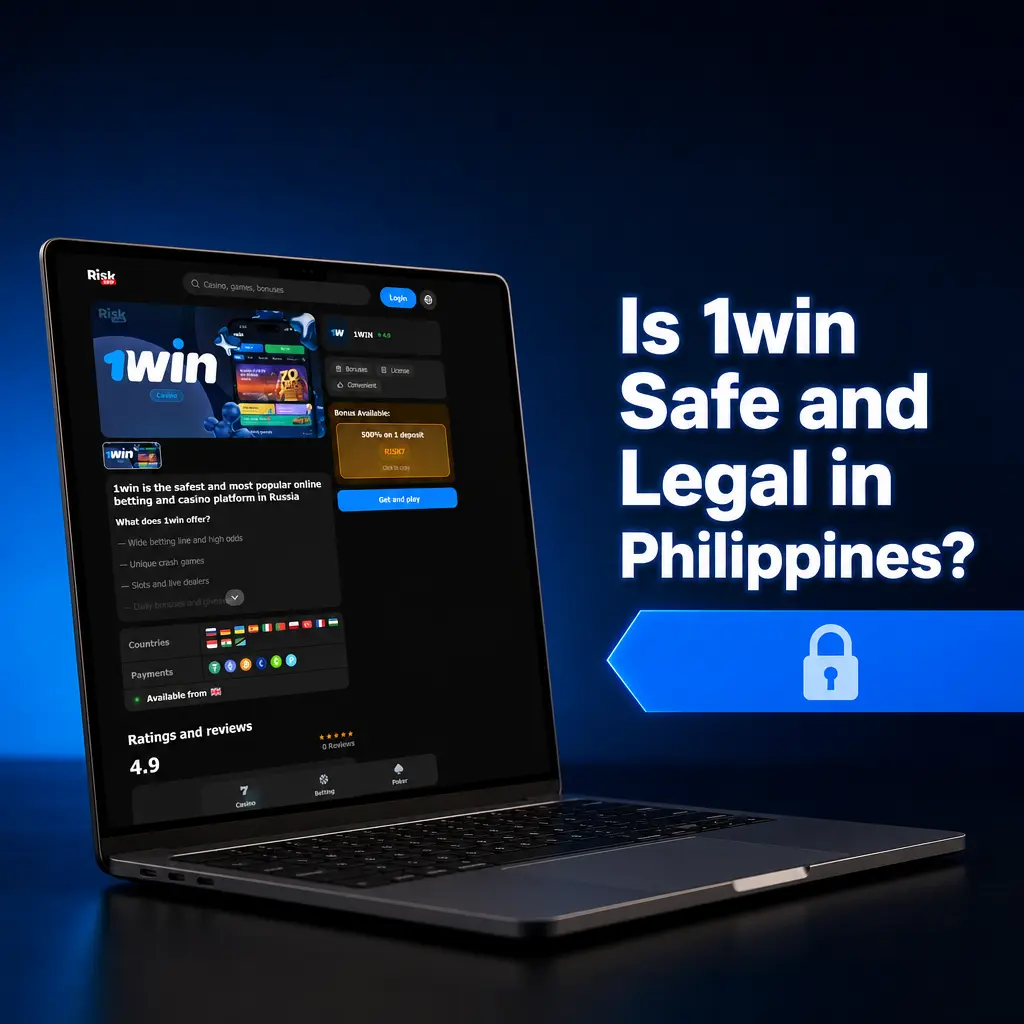 1win casino license certificate with SSL encryption security badge and responsible gaming tools displayed on screen