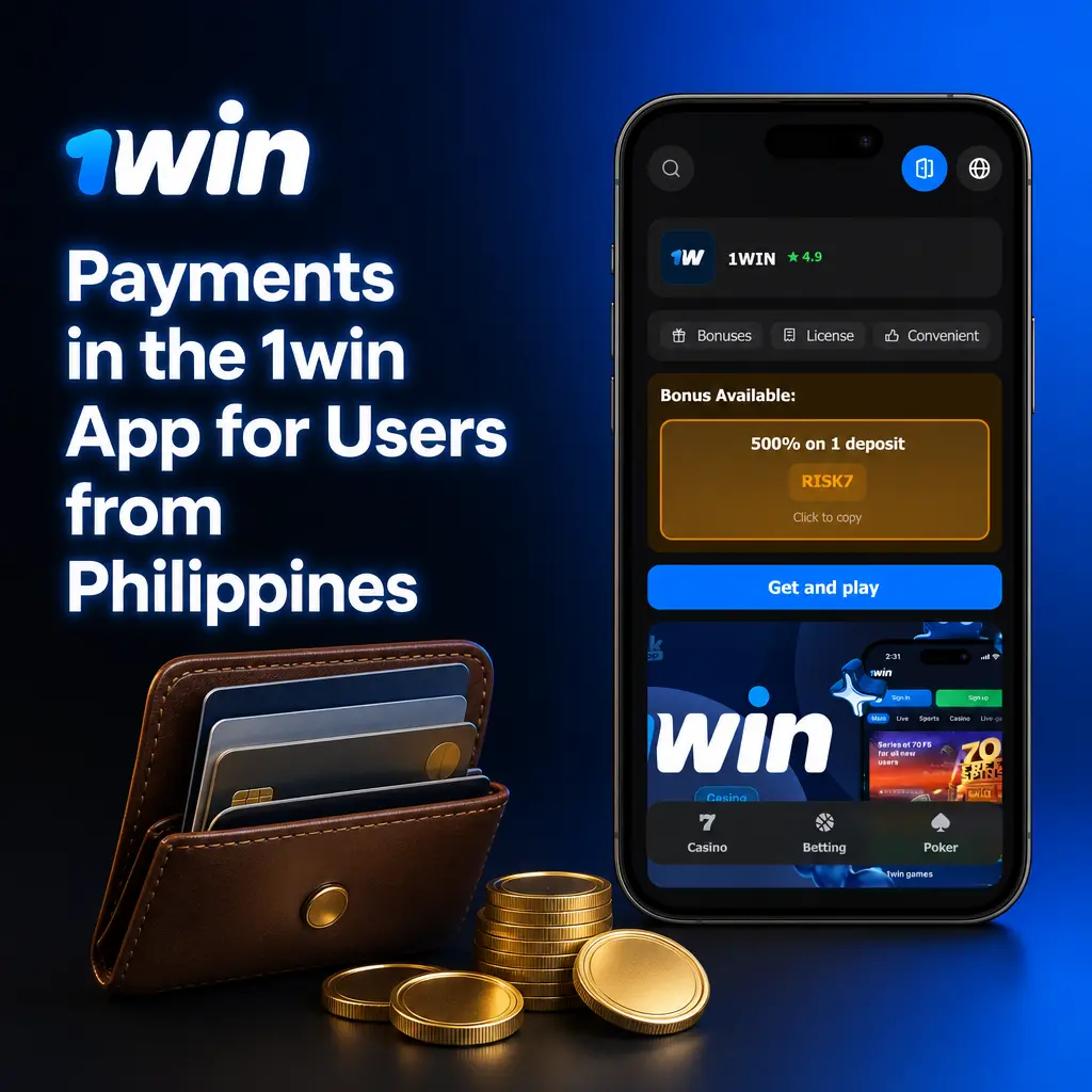 1win app payment methods for Philippines users including GCash, PayMaya, Visa, Bitcoin, and more