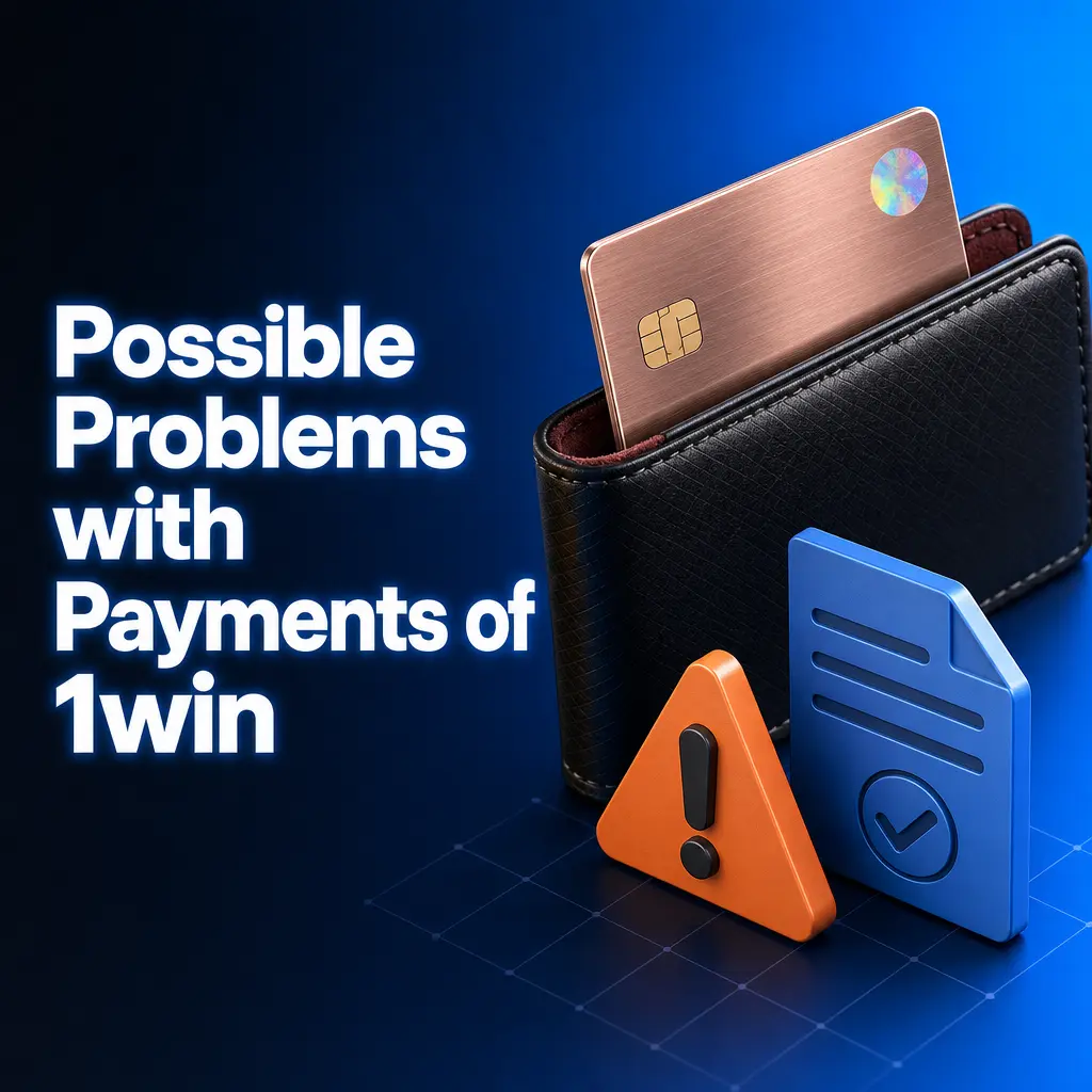1win payment problems including delayed deposits, pending withdrawals, declined cards, and account verification issues