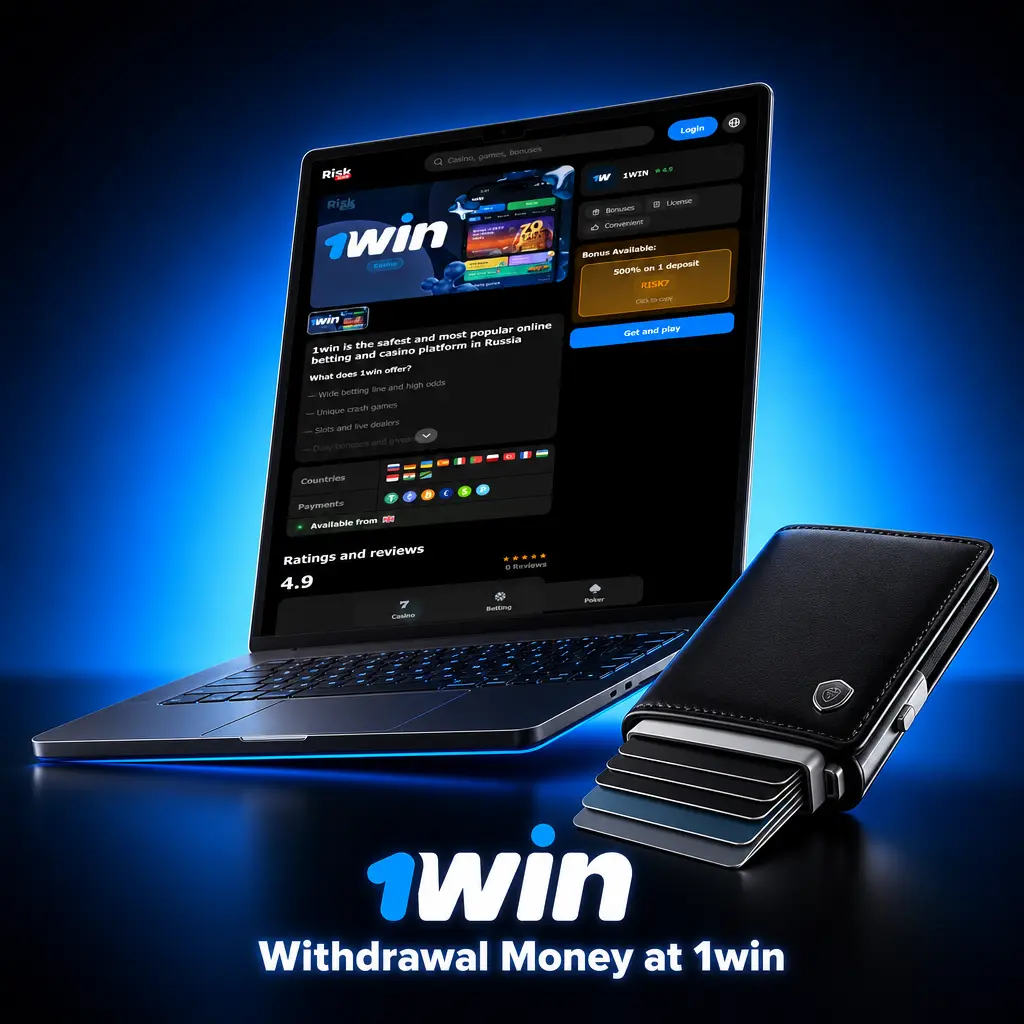 1win withdrawal process steps for Philippines players showing account dashboard and transaction history